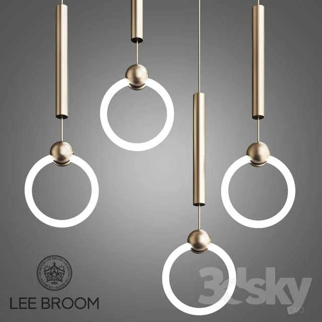 Lee Broom Ring Light Brass